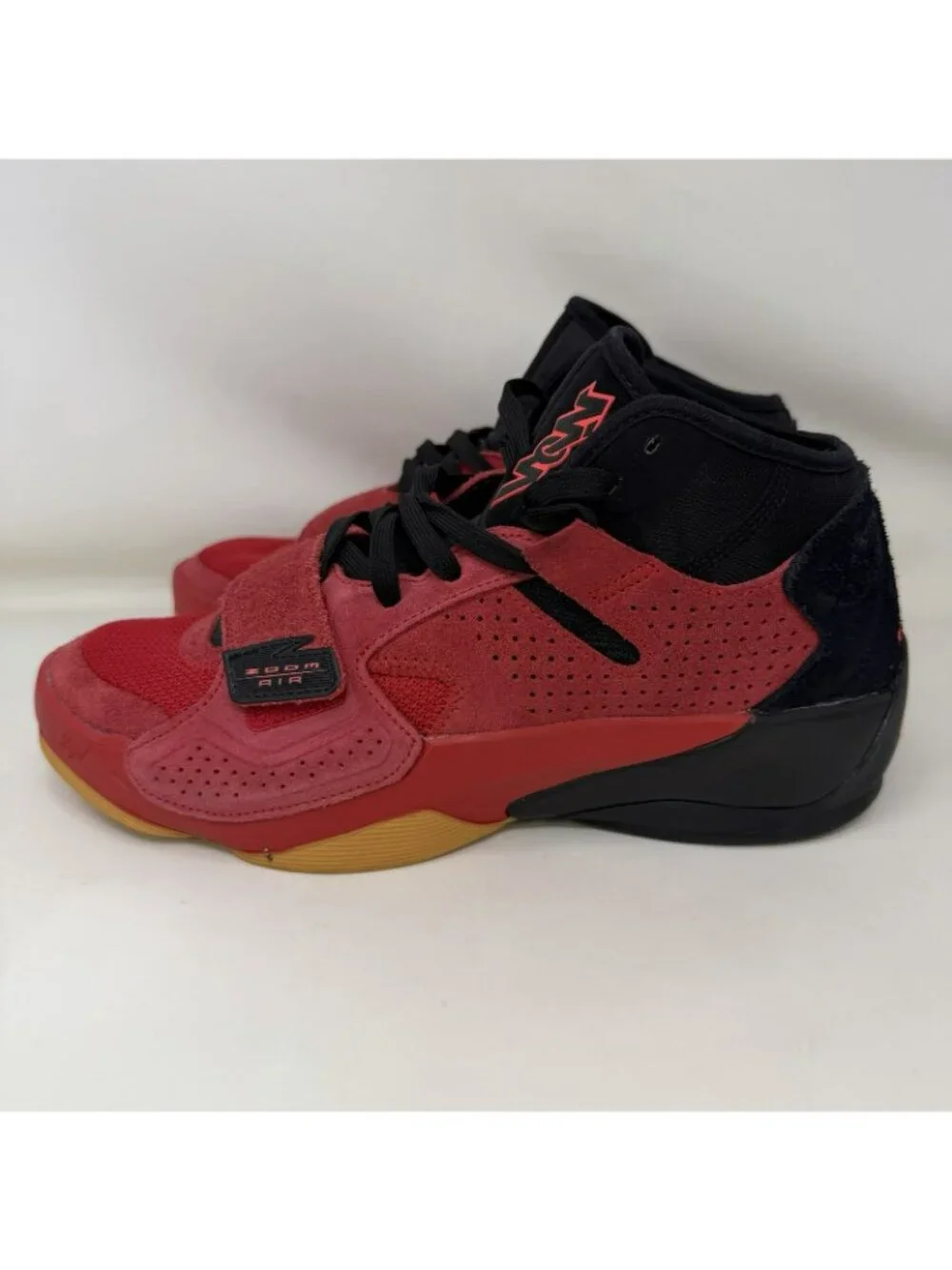 Nike Air Jordan Zion 2 Basketball Shoes Red Black Men’s Size 8.5